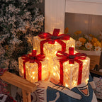 Christmas Decorative Gift Box Trio