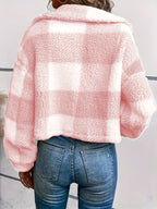Luna Dressed Teddy Coat - Comfort and Elegance for Women