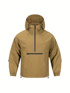 Casual Sports Jacket with Hood and Long Sleeves