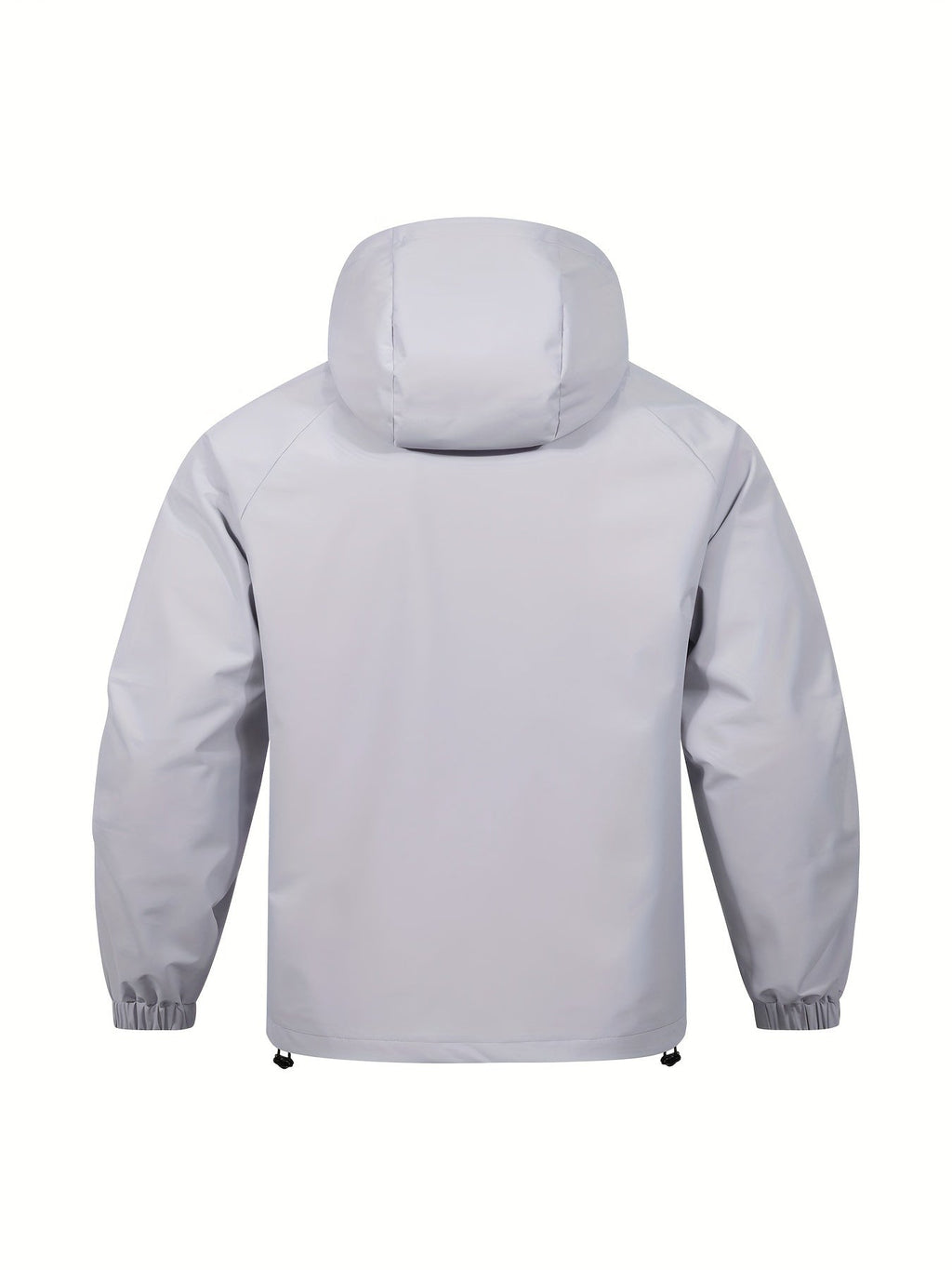 Casual Sports Jacket with Hood and Long Sleeves