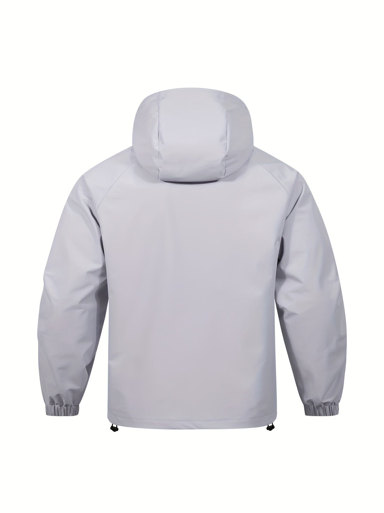 Casual Sports Jacket with Hood and Long Sleeves