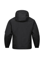 Casual Sports Jacket with Hood and Long Sleeves