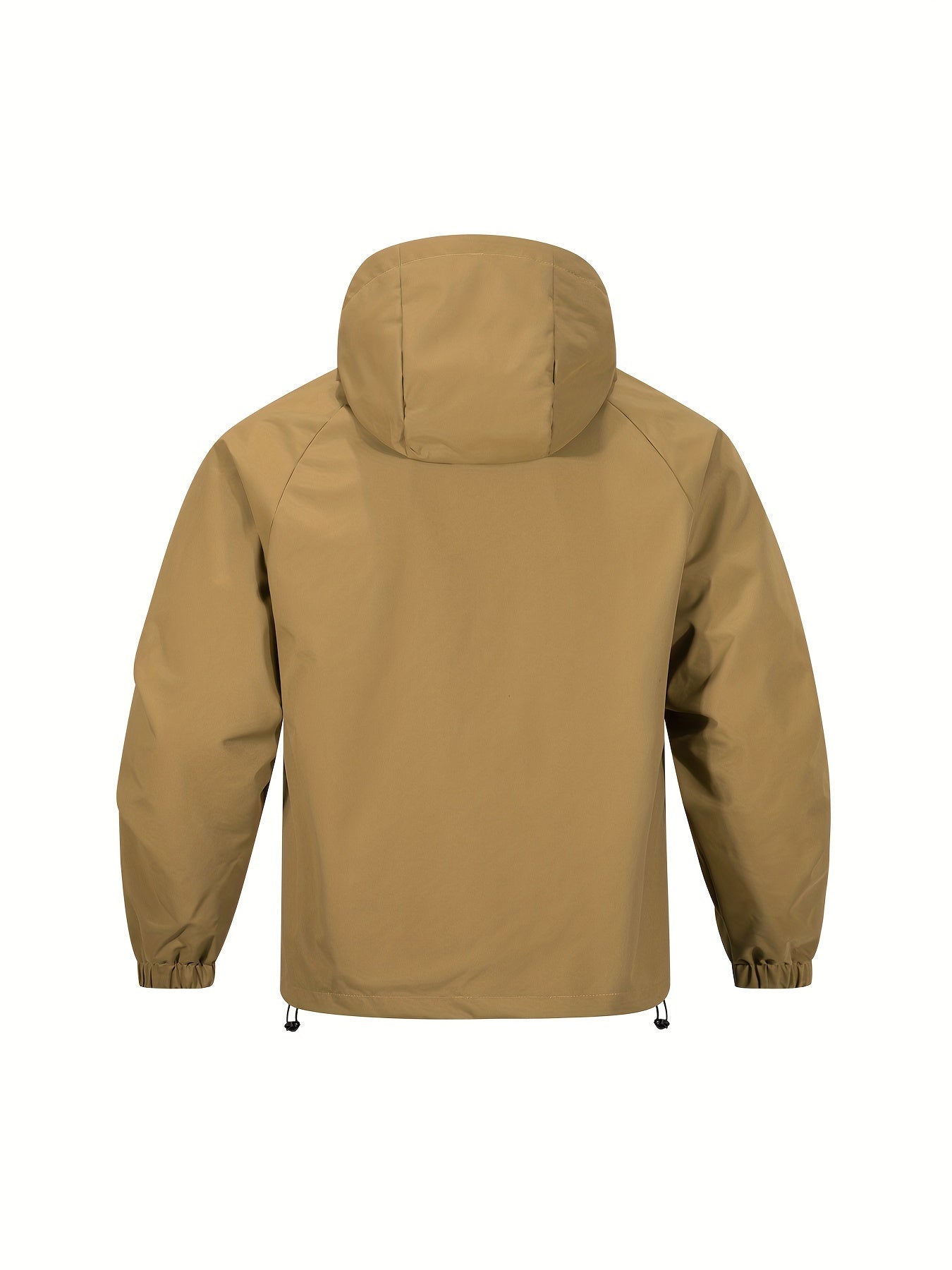 Casual Sports Jacket with Hood and Long Sleeves