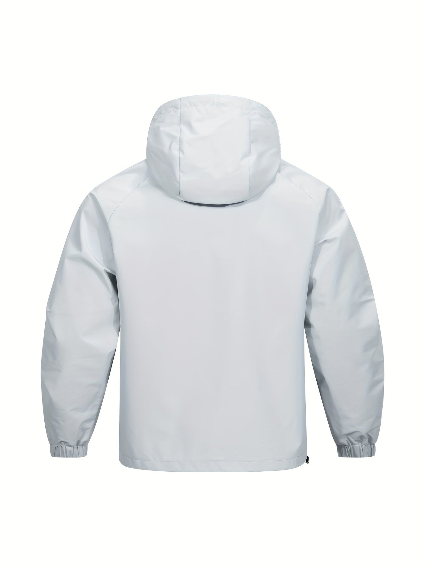 Casual Sports Jacket with Hood and Long Sleeves