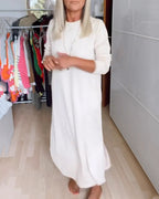 Round Neck Casual Dress
