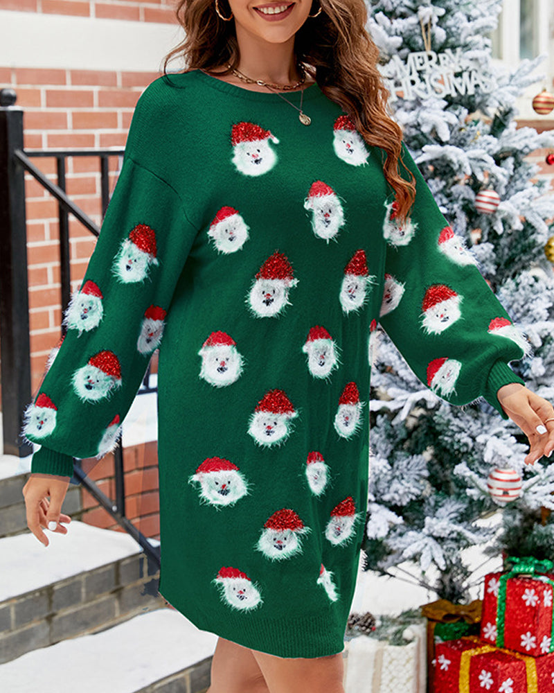 LIZ | Chic Women's Christmas Sweater Dress