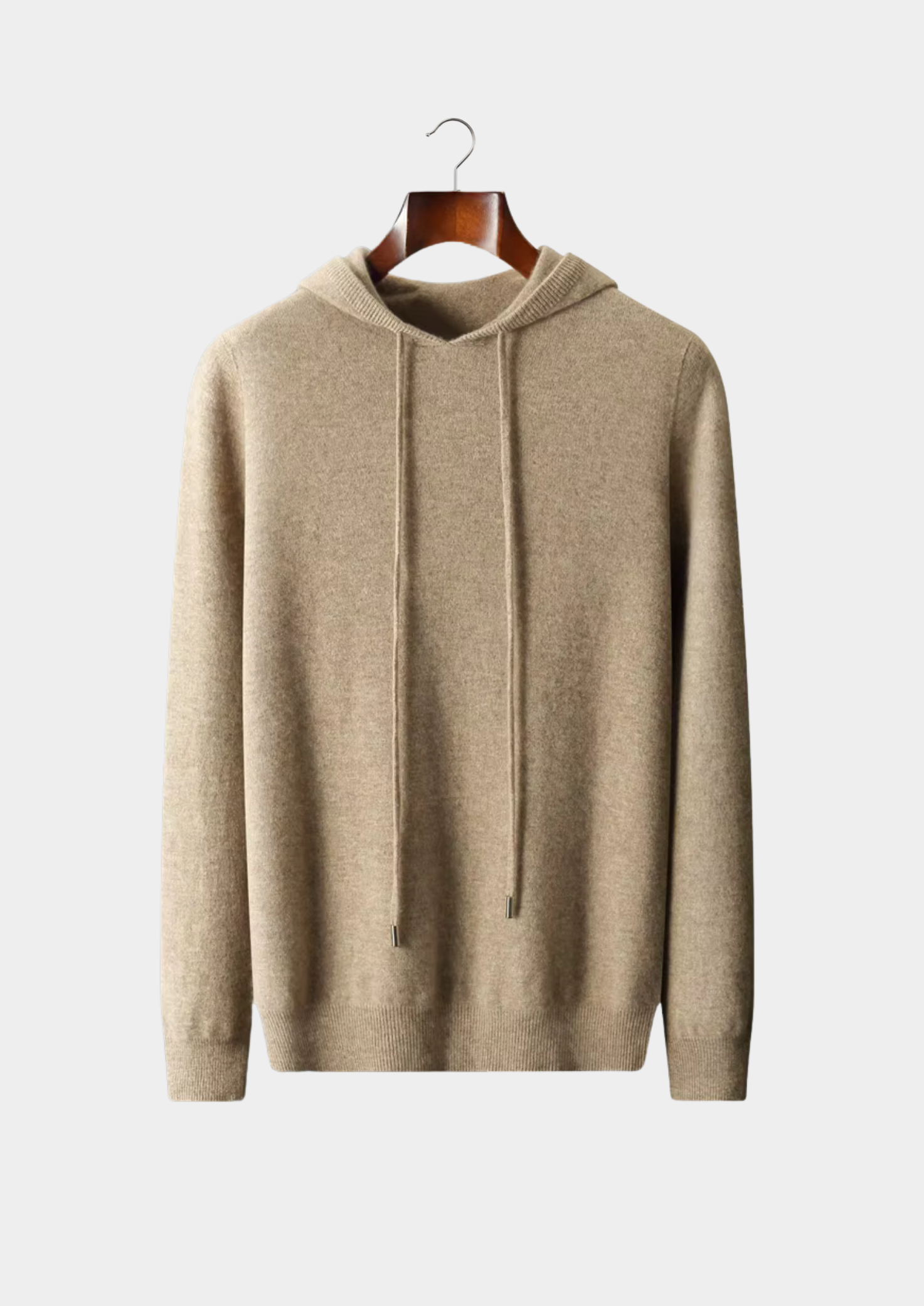 Premium Extra-Fine Merino Wool Leisure Hoodie