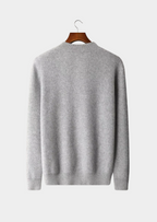Luxurious Extra-Fine Merino Wool V-Neck Cardigan