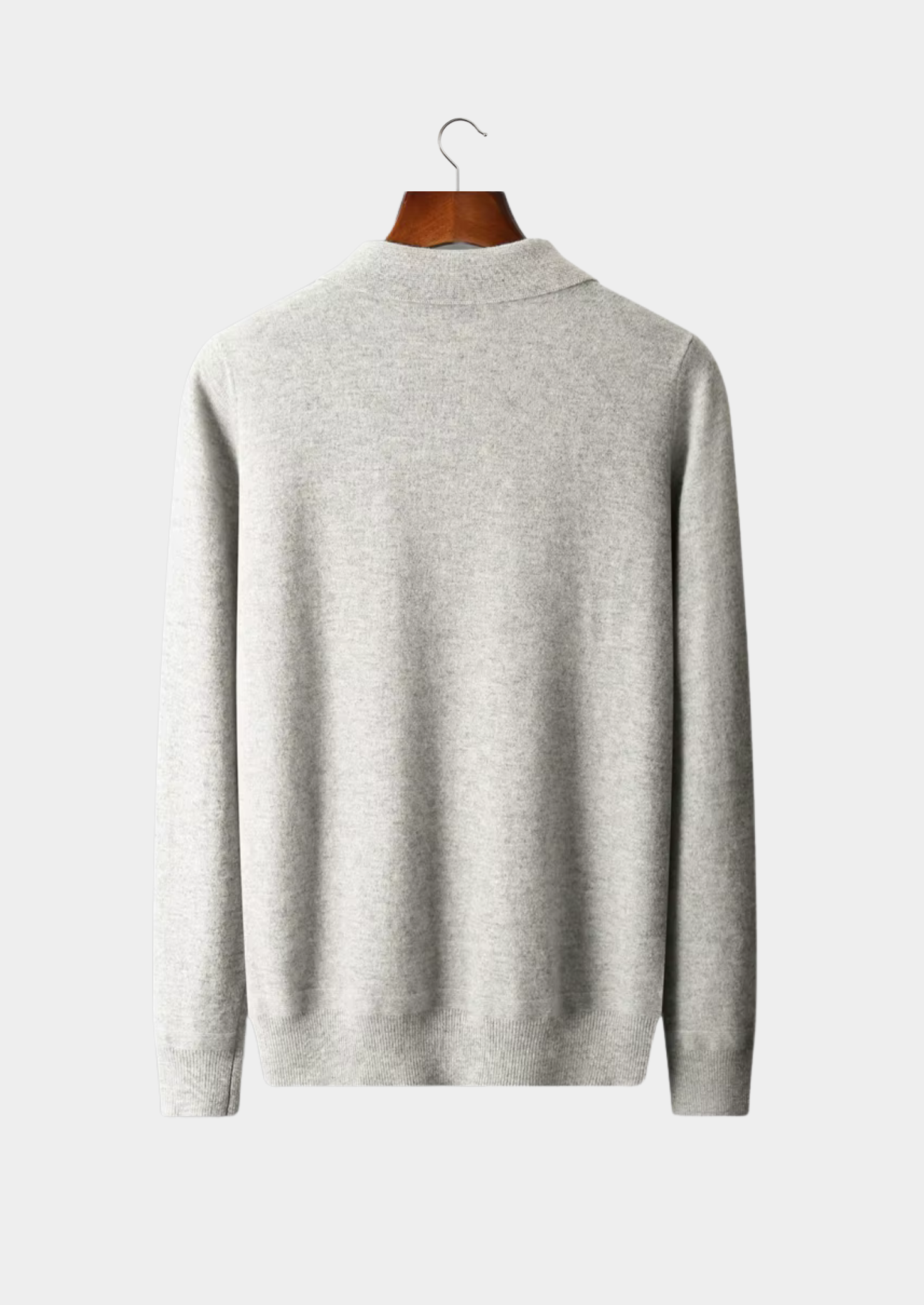 Premium Extra-Fine Merino Wool Half-Zip Polo