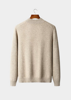 Premium Extra-Fine Merino Wool Zipper Cardigan