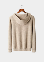 Premium Extra-Fine Merino Wool Zipper Hoodie