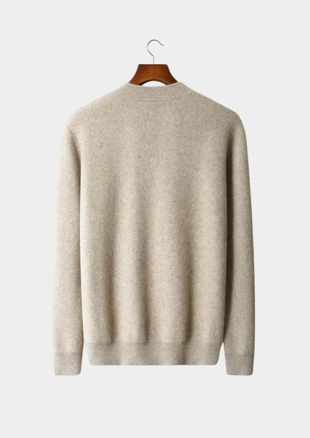 Luxurious Extra-Fine Merino Wool V-Neck Cardigan