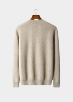 Luxurious Extra-Fine Merino Wool V-Neck Cardigan