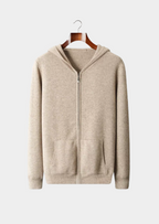 Premium Extra-Fine Merino Wool Zipper Hoodie