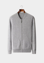 Luxurious Extra-Fine Merino Wool V-Neck Cardigan