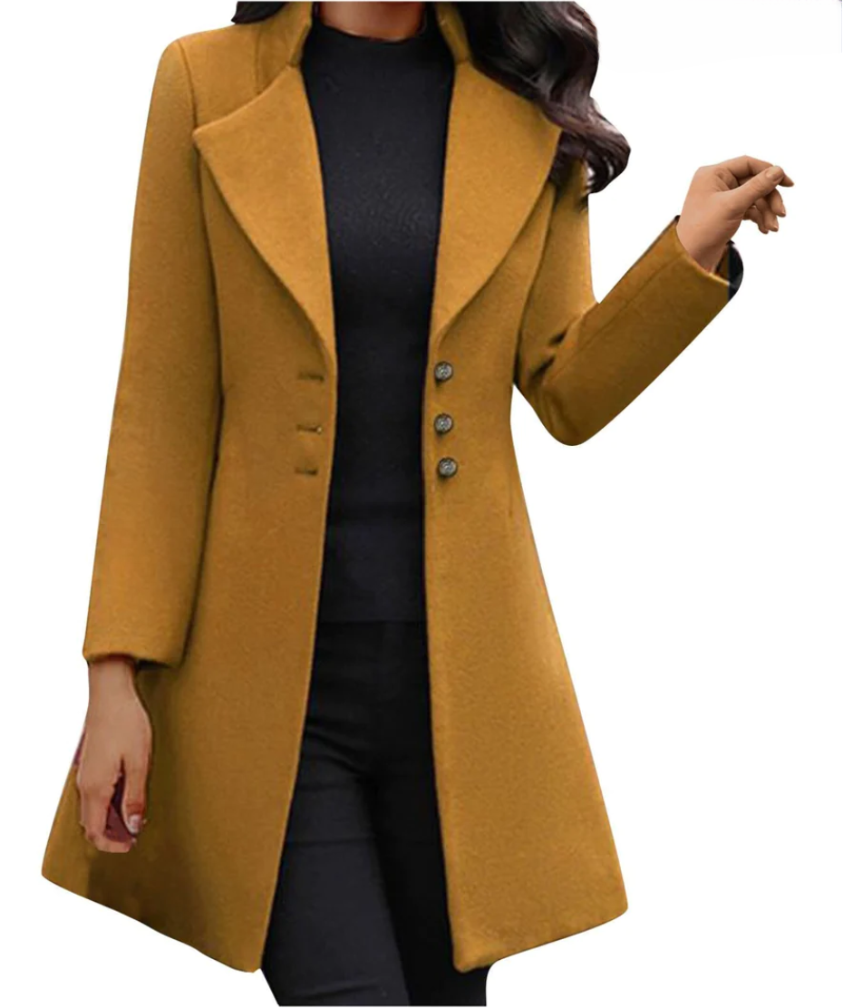 Celine | Long Sleeve Italian Wool Blazer Jacket