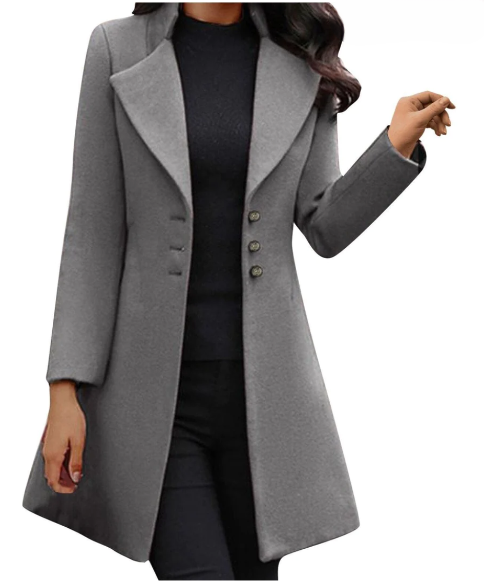 Celine | Long Sleeve Italian Wool Blazer Jacket