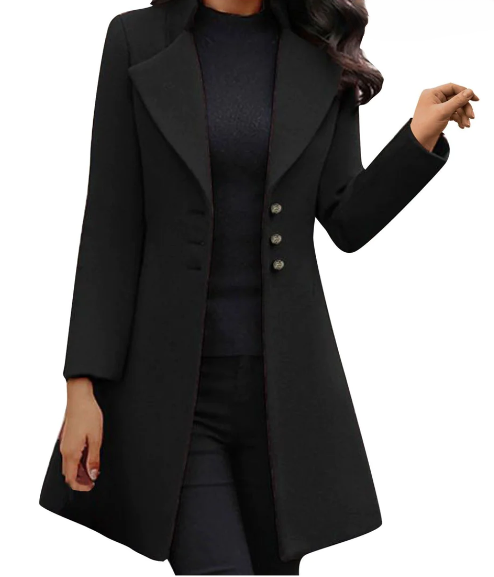 Celine | Long Sleeve Italian Wool Blazer Jacket