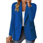 Charlotte | Chic Women's Blazer with Pockets and Buckle for the Professional Look