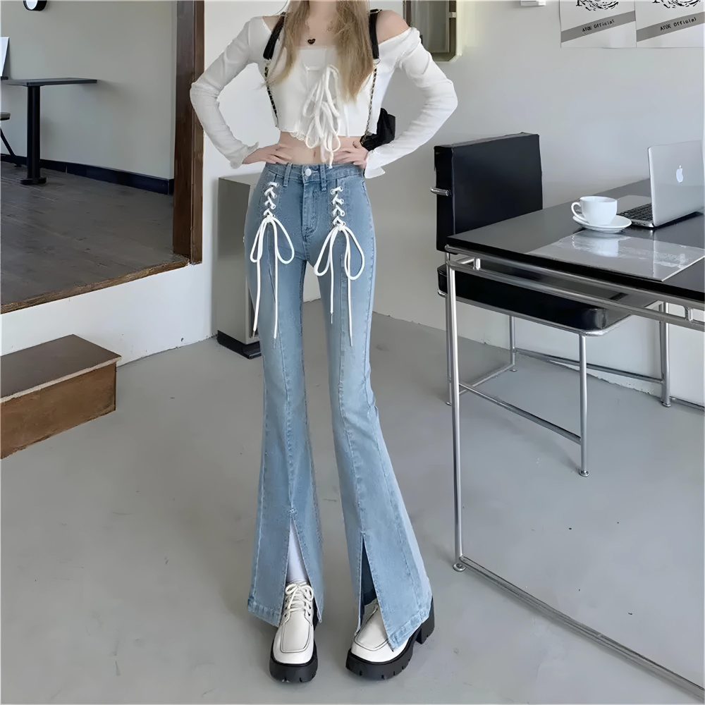 Charlotte High-Waisted Flared Jeans