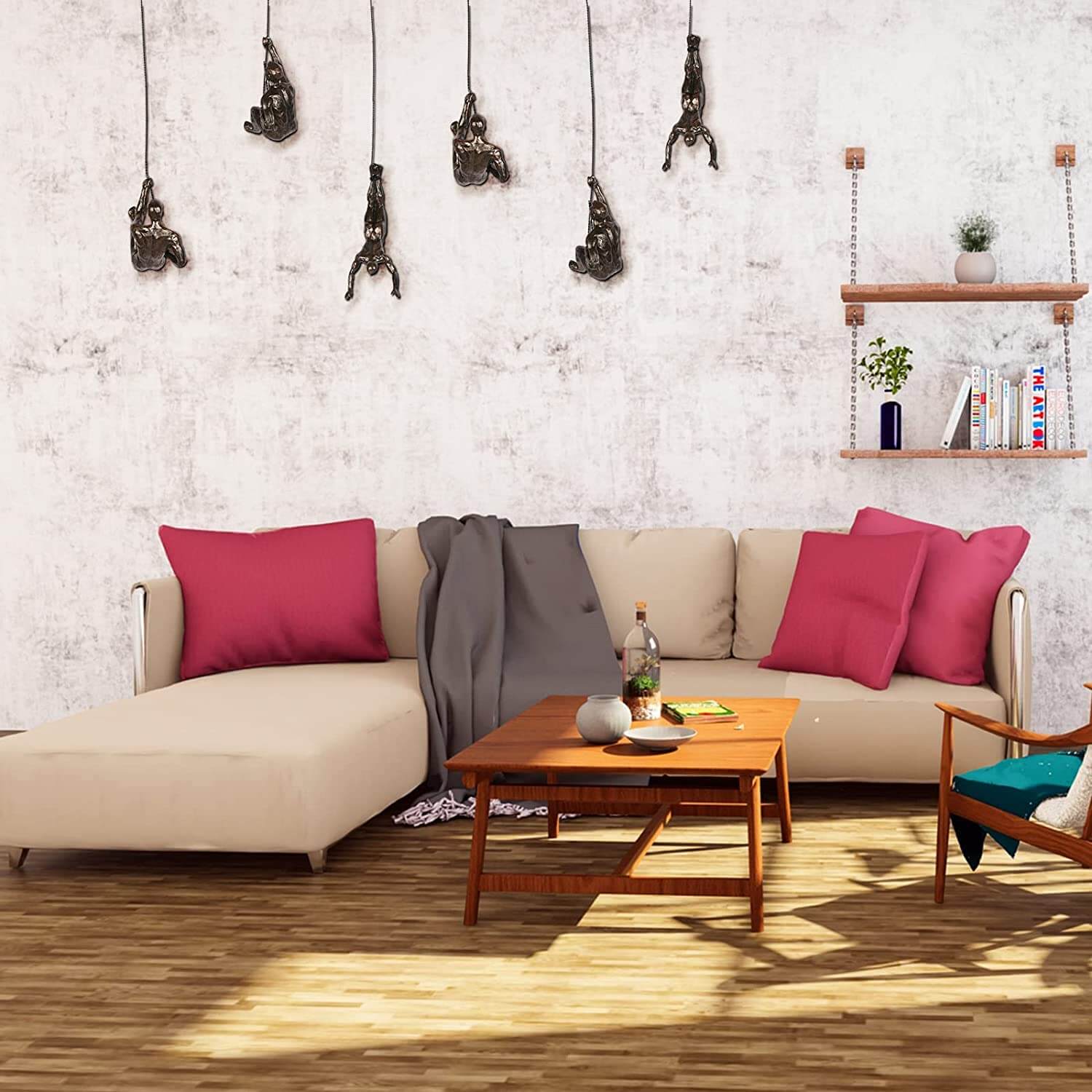 PeakFigures Wall Sculpture for Climbing Enthusiasts