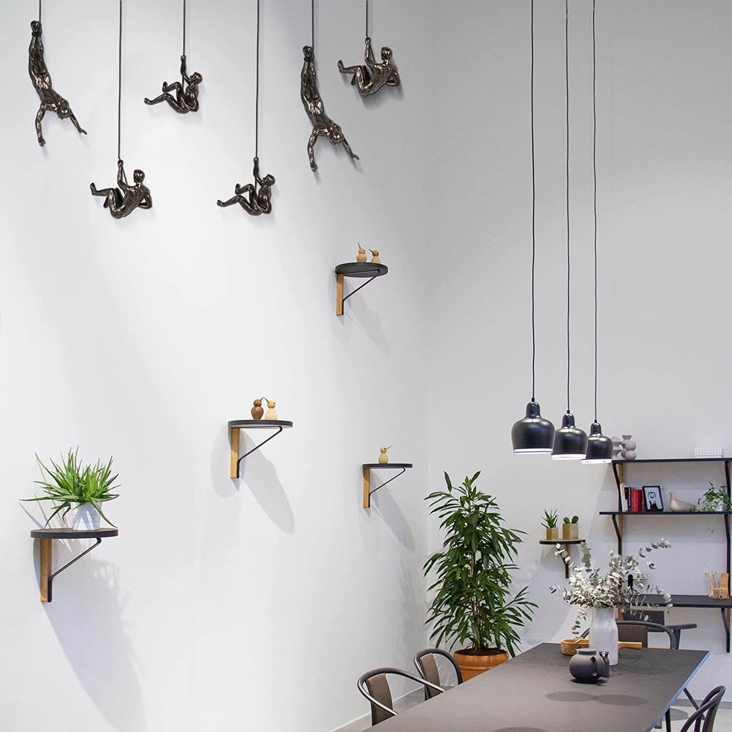 PeakFigures Wall Sculpture for Climbing Enthusiasts