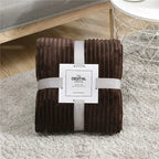 Cozy Velvet Fleece Blanket for Winter Warmth