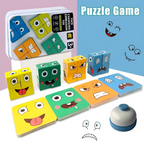 Emoji Blocks Educational Set for Enhancing Emotional and Motor Skills