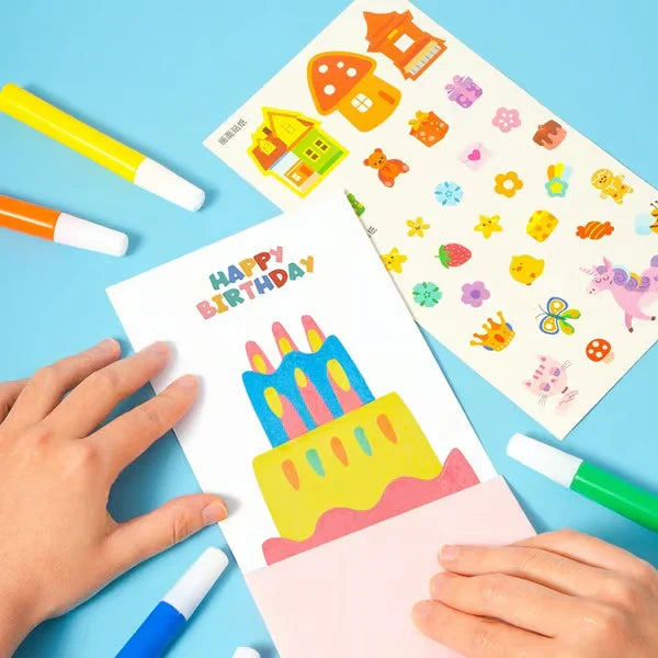 Mess-Free Magic Paint Set for Kids - Unleash Creative Fun!