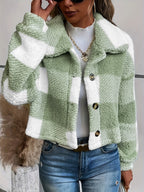 Luna Dressed Teddy Coat - Comfort and Elegance for Women