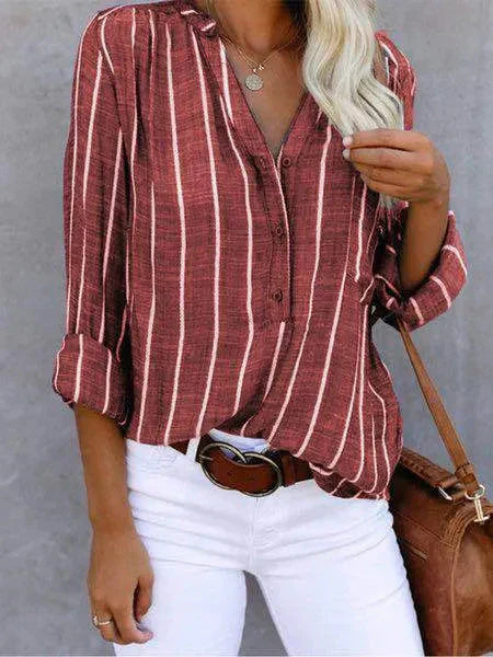 Avalon - Chic Striped Top