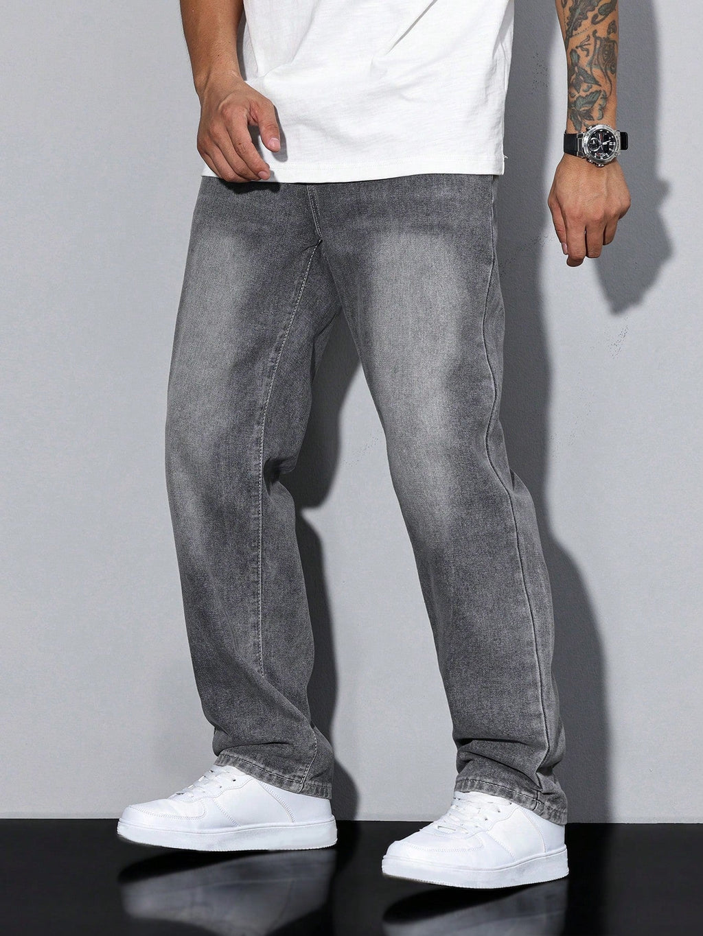 MAVINO | Men's Relaxed Fit Oversized Denim Jeans
