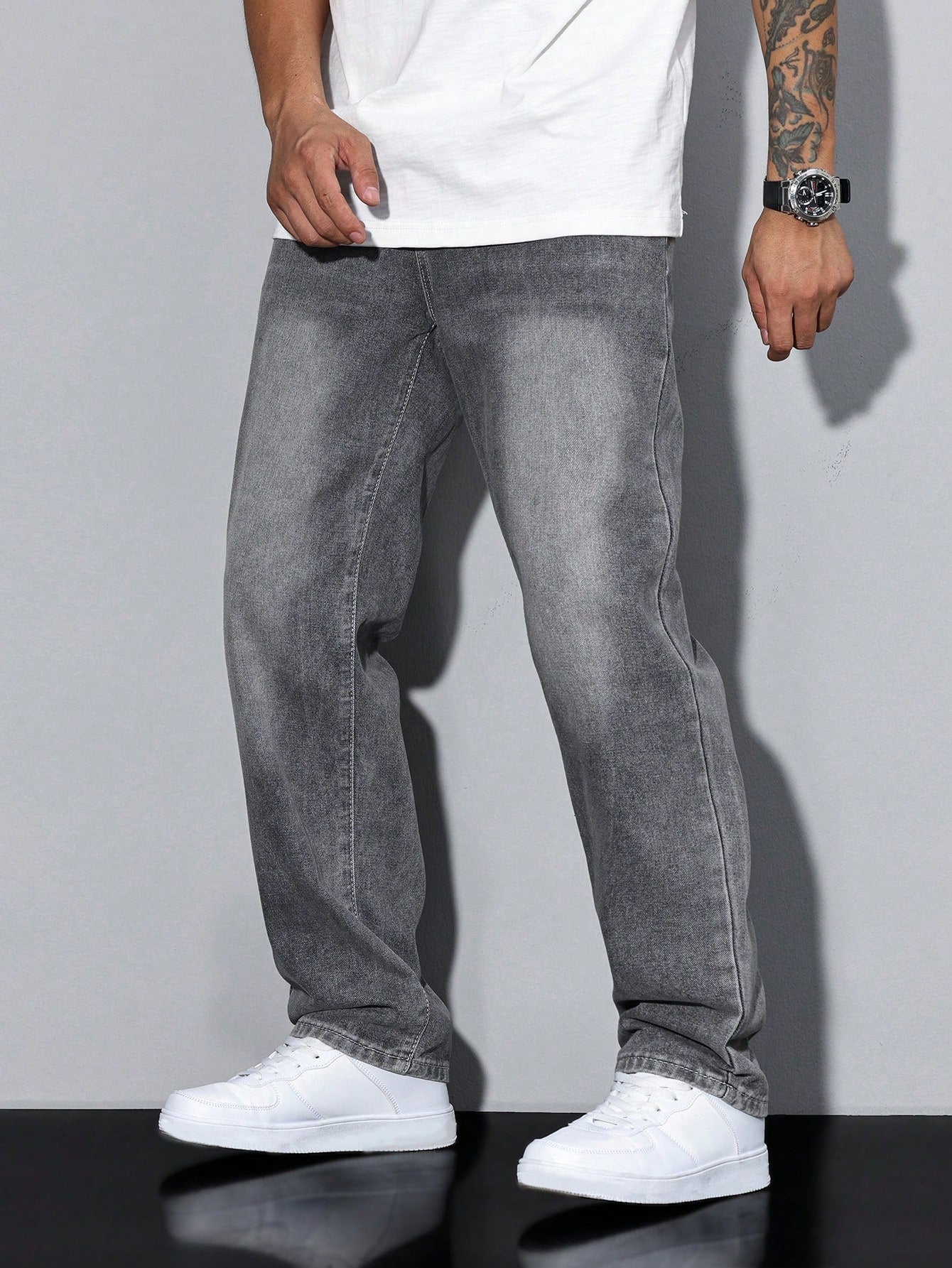 MAVINO | Men's Relaxed Fit Oversized Denim Jeans