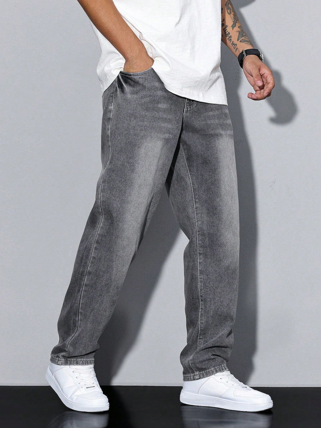 MAVINO | Men's Relaxed Fit Oversized Denim Jeans