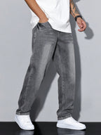 MAVINO | Men's Relaxed Fit Oversized Denim Jeans
