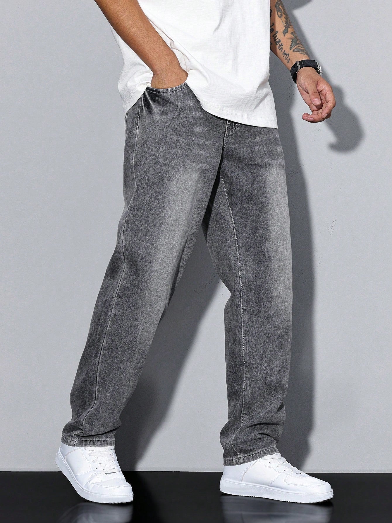 MAVINO | Men's Relaxed Fit Oversized Denim Jeans