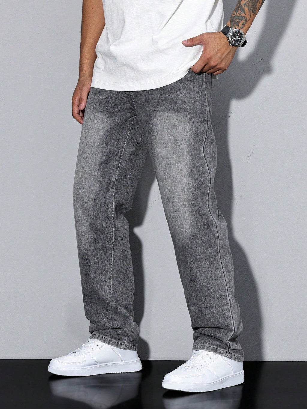 MAVINO | Men's Relaxed Fit Oversized Denim Jeans