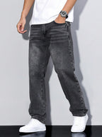 MAVINO | Men's Relaxed Fit Oversized Denim Jeans