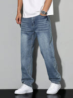 MAVINO | Men's Relaxed Fit Oversized Denim Jeans
