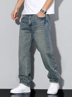 MAVINO | Men's Relaxed Fit Oversized Denim Jeans