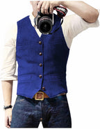 Daan | Trendy Button-Up Men's Gilet