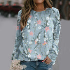 Dagmar | Women's Round Neck Jumper with Assorted Prints