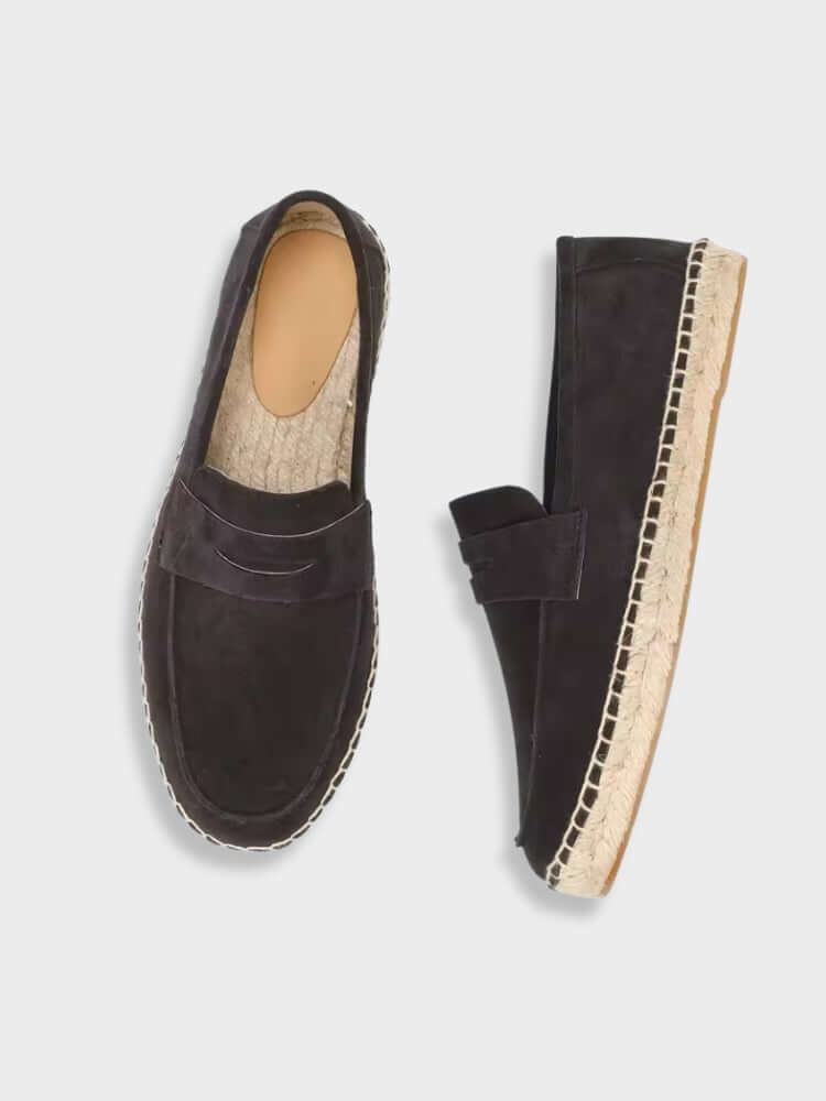 Loafers with Espadrille Style