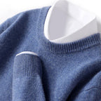 David | Men's Crew Neck Wool Sweater