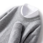 David | Men's Crew Neck Wool Sweater