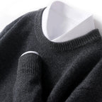 David | Men's Crew Neck Wool Sweater