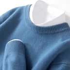 David | Men's Crew Neck Wool Sweater