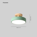 Contemporary Round LED Ceiling Light - Nova