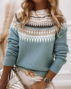 Deqalli | Cozy Long Sleeve Sweater