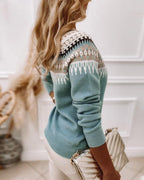 Deqalli | Cozy Long Sleeve Sweater